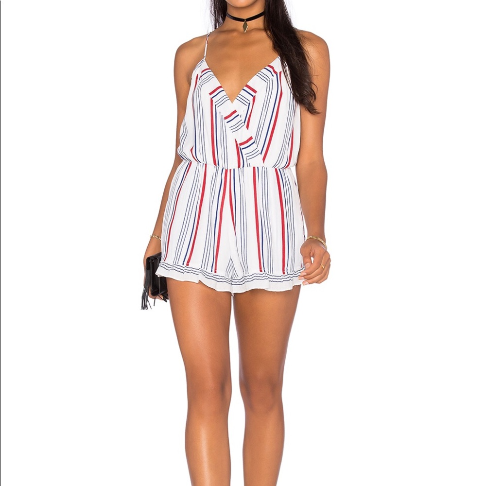 Tularosa Striped Romper